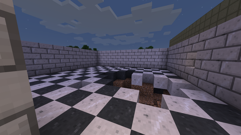 The unfinished power distribution room